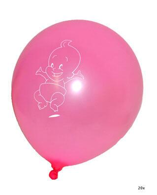 Ballon Pink - Baby Mädchen