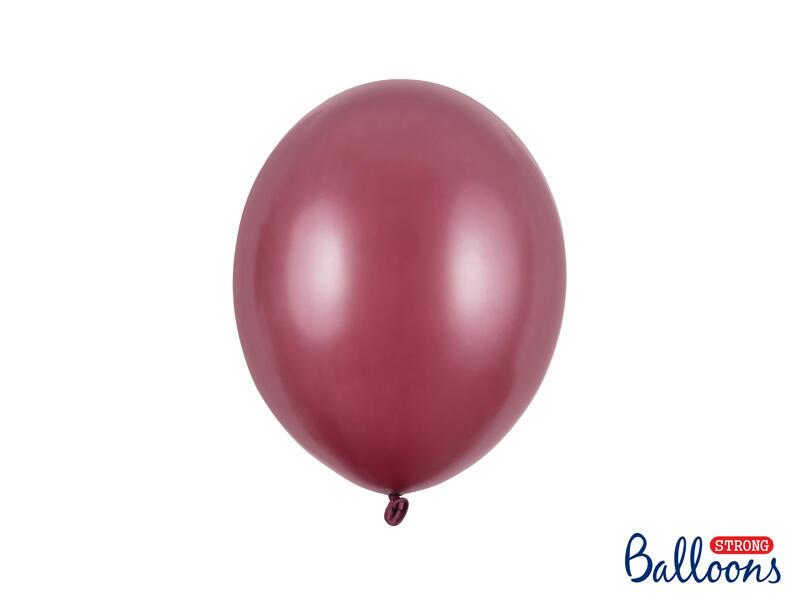 Luftballons Metallic Maroon 27cm
