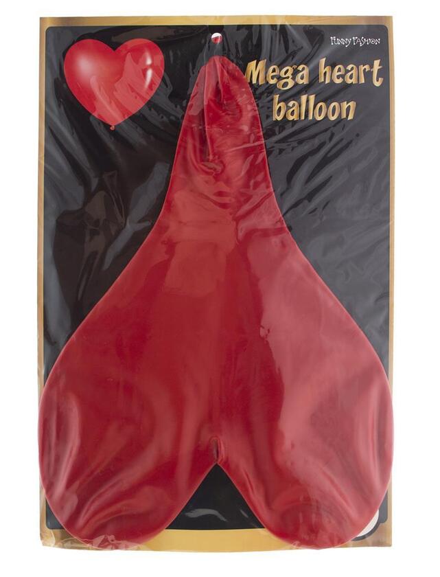 Rote Herz Ballon 90 cm