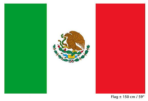 Mexiko Flagge 90 x 150 cm