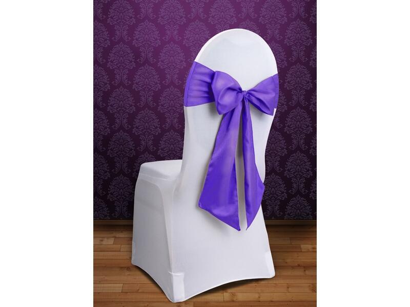 Ceinture de chaise violette