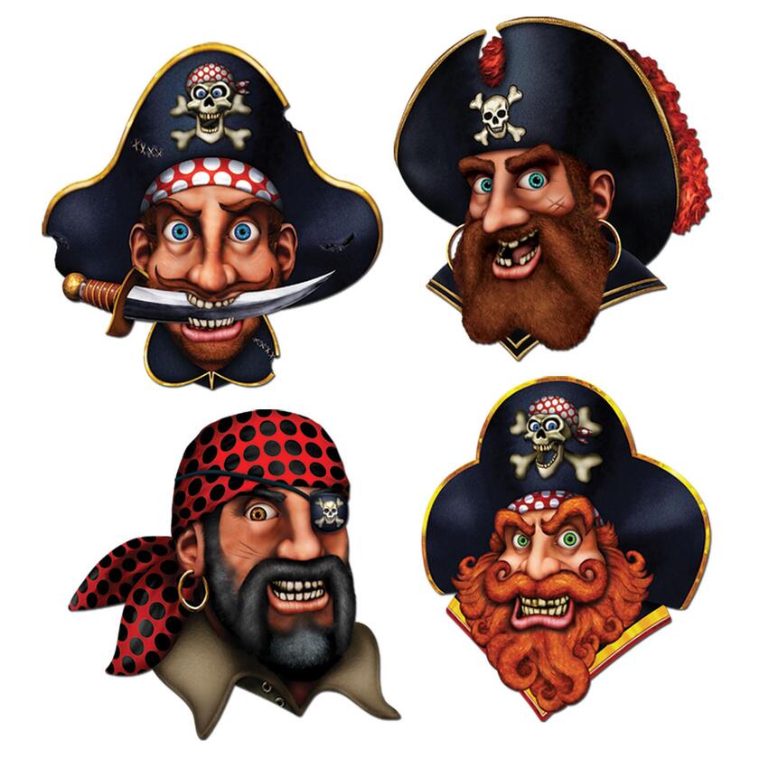 Têtes de pirates