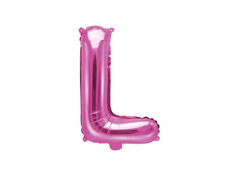 Folien Buchstabenballon L Pink 35 cm