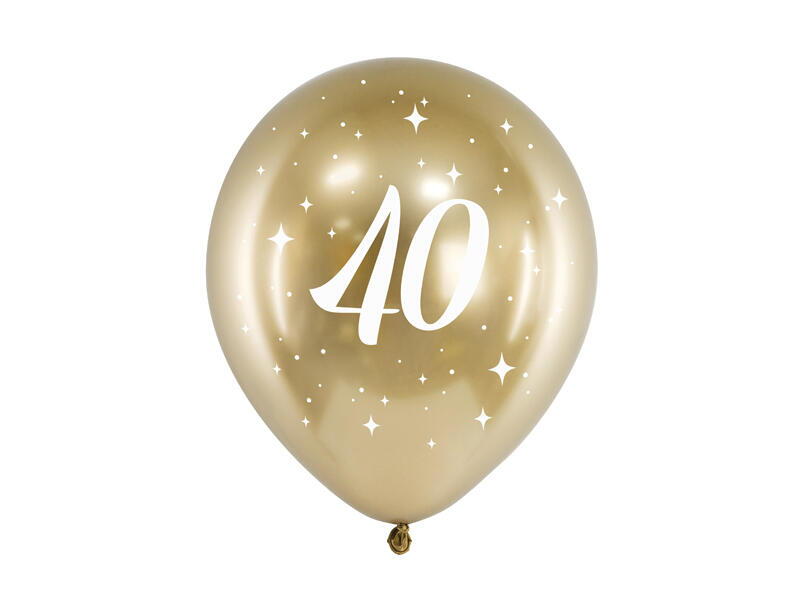 Ballone 40 Jahre Gold