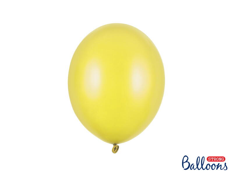 50 ballons jaunes 27cm