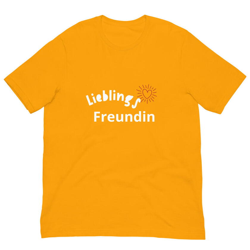 T-Shirt Lieblingsfreundin 10 Farben XS-5XL