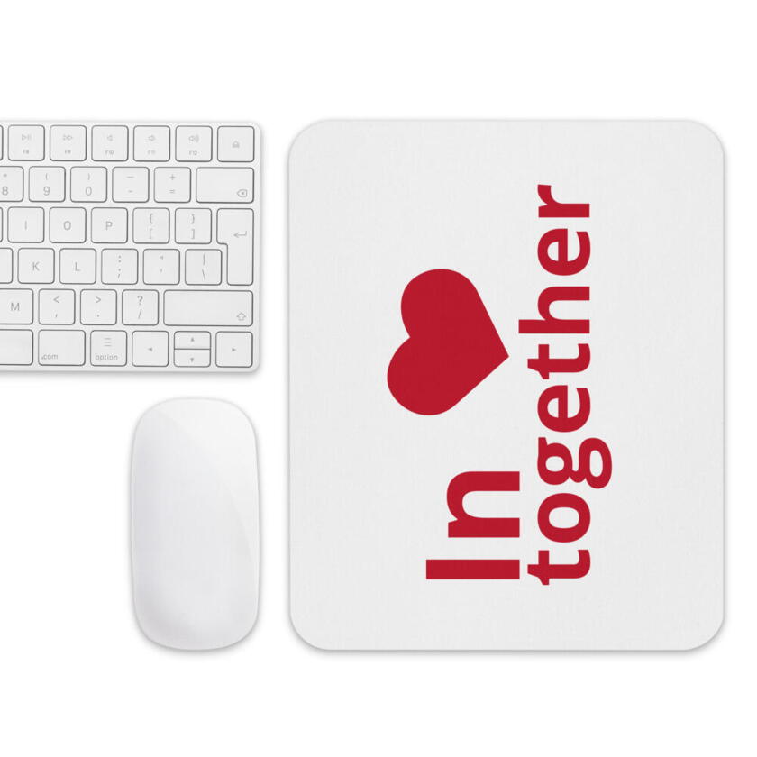 Mousepad In (heart) together