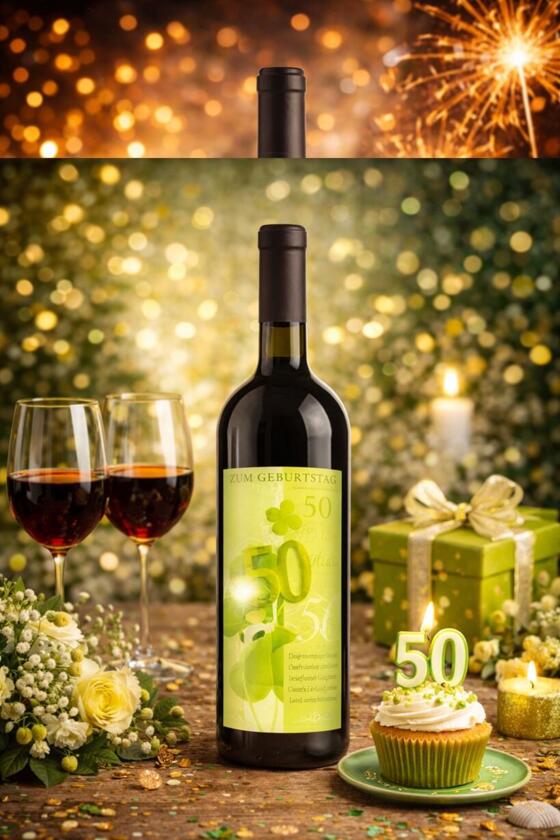 Du vin rouge pour vos 50 ans