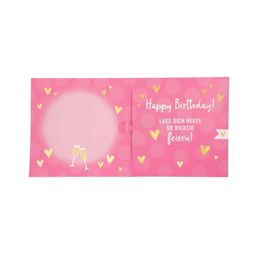Geburtstagskarte 30 Pink Dreissig Das beste alter ist jetzt