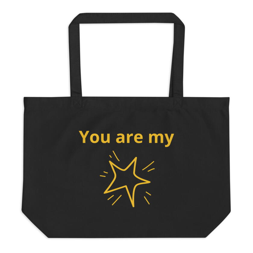 Tragtasche Stoff You are my Star