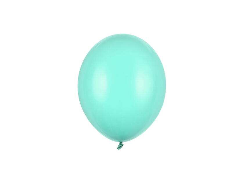 Mini Luftballon 12cm Pastell Mint 100 Stück