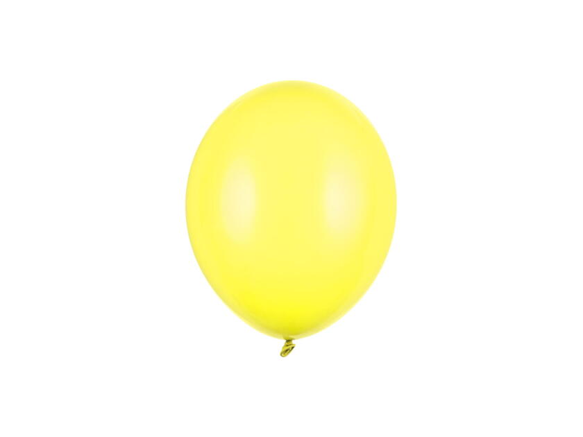 Mini Luftballons 12cm Pastell Zitronenschale 100 Stück
