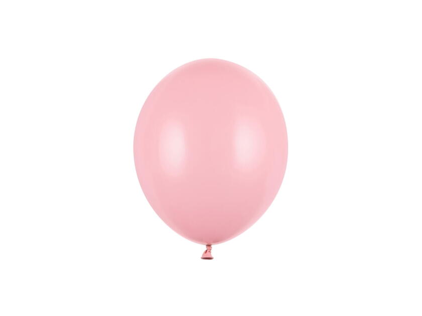 Mini ballons 12cm rose bébé pastel 100 pièces