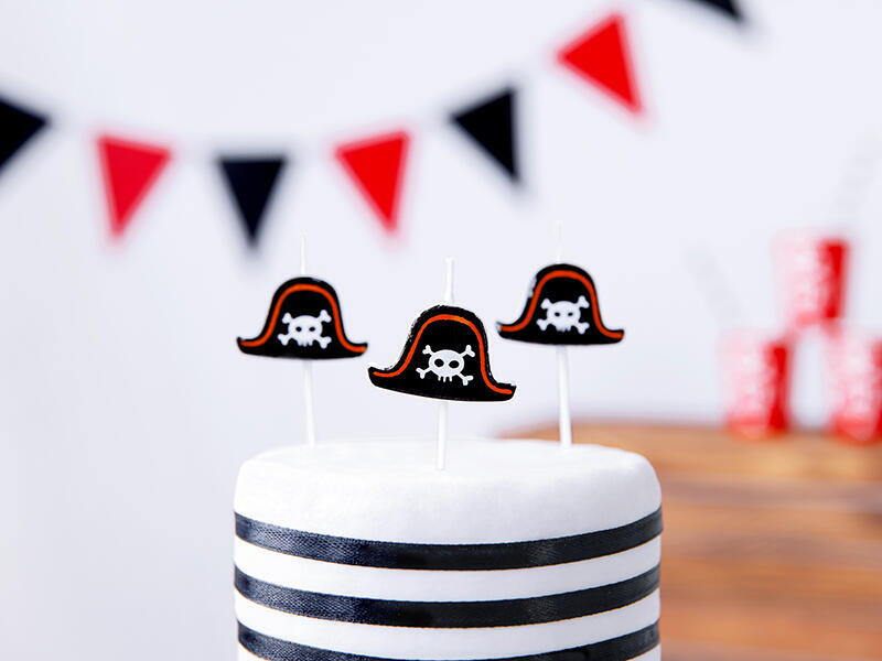 Bougies d&#39;anniversaire pirates