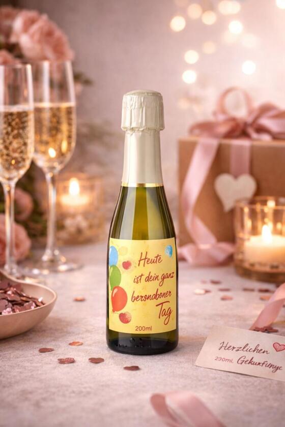 Prosecco 2dl Heute ist ein besonderer Tag