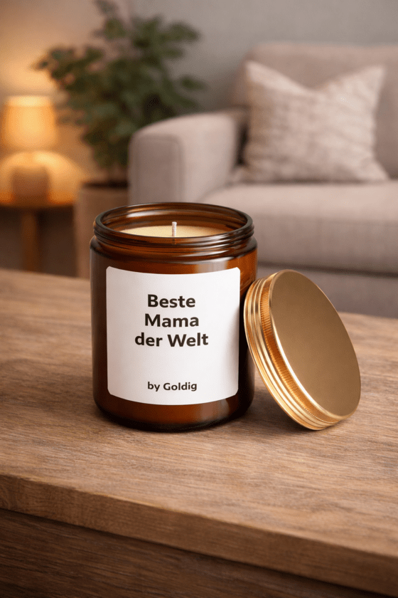 Bougie parfumée Beste Mutter der Welt