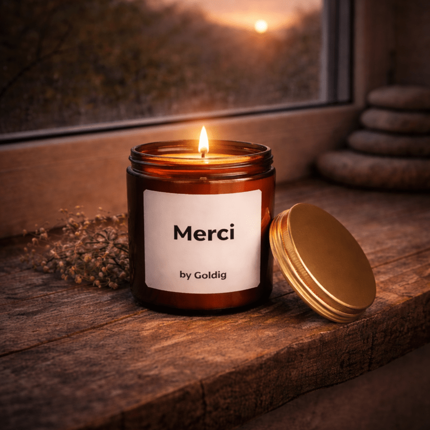 Duftkerze Merci