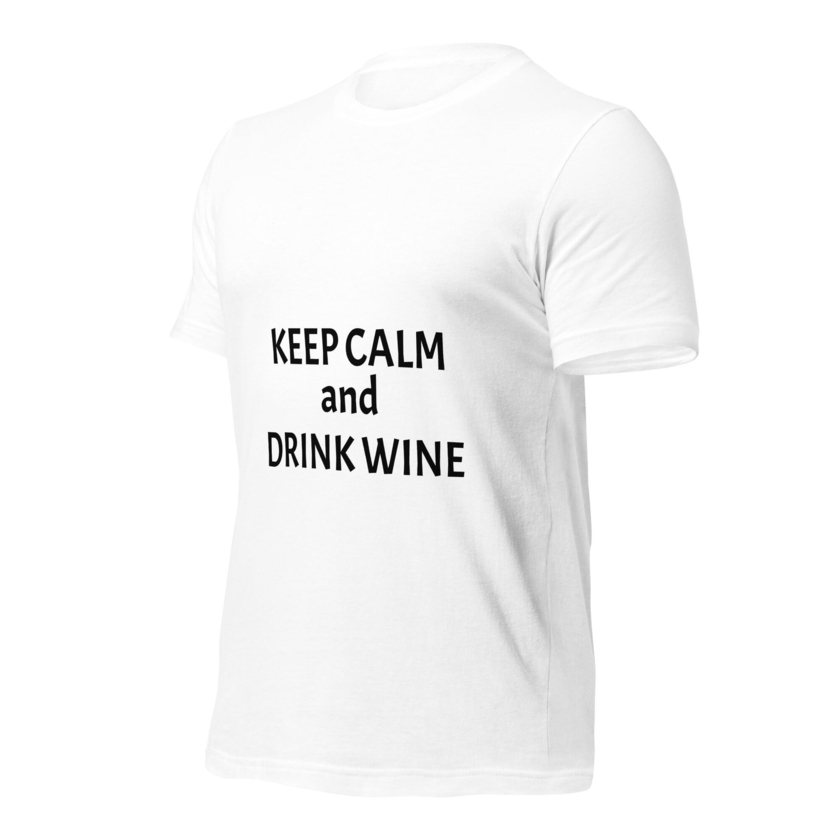 T-Shirt KEEP CALM DRINK WINE