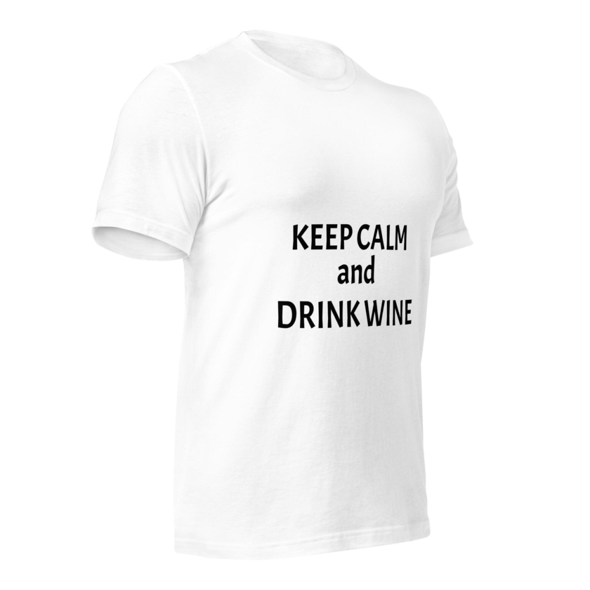 T-Shirt KEEP CALM DRINK WINE