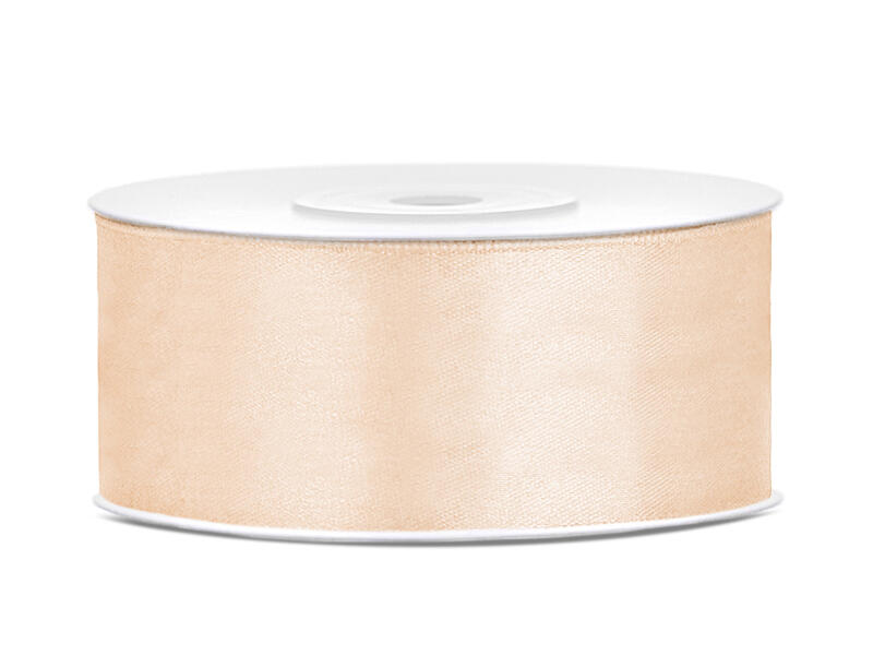 Satinband 25mm Cremefarbe