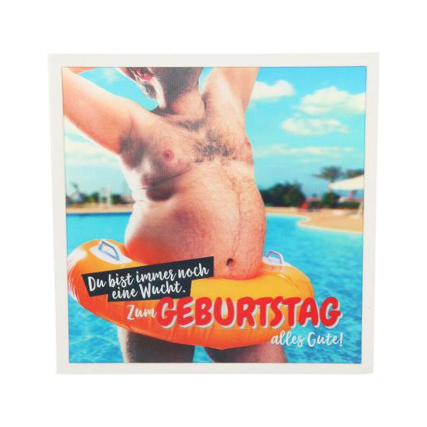 Geburtstagskarte 3D Du bist immer noch eine Wucht