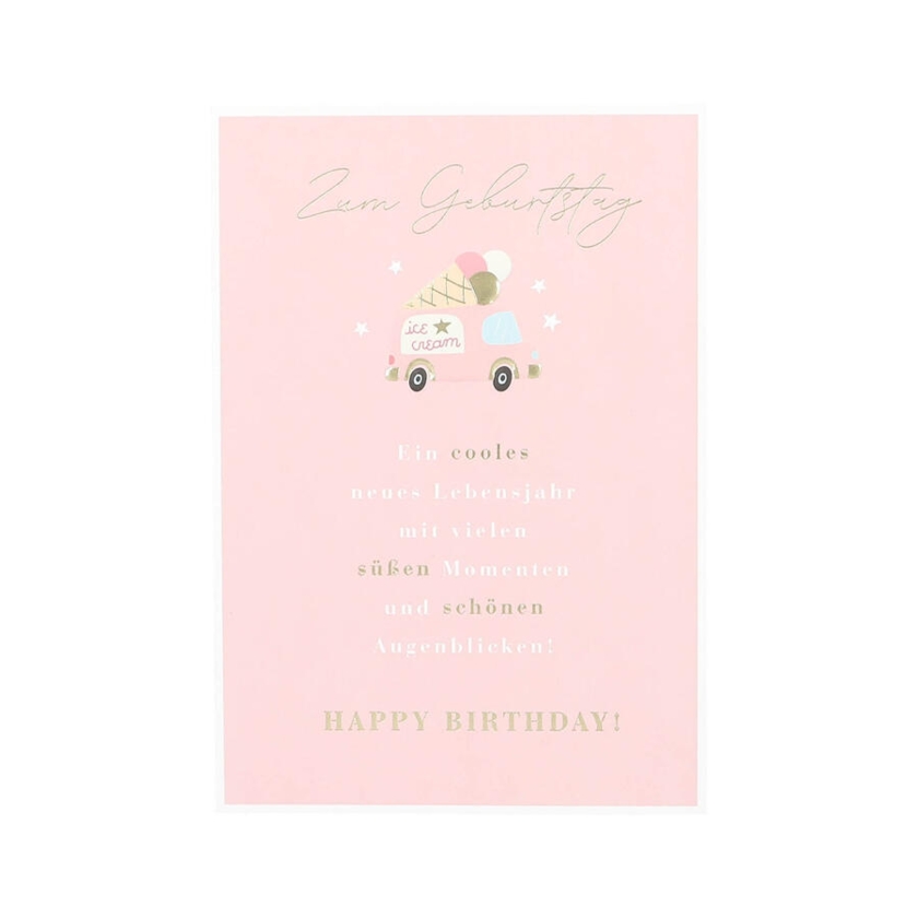 Geburtstagskarte Besonders schön Herzlichen Göückwunsch