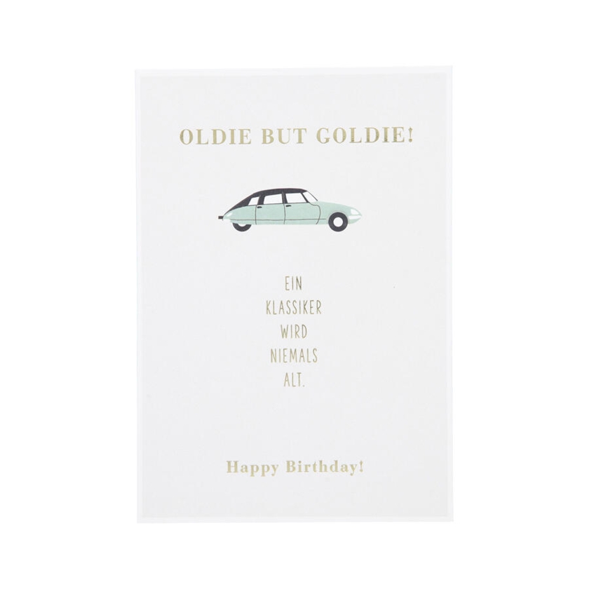 Geburtstagskarte Besonders schön Oldie But Goldie
