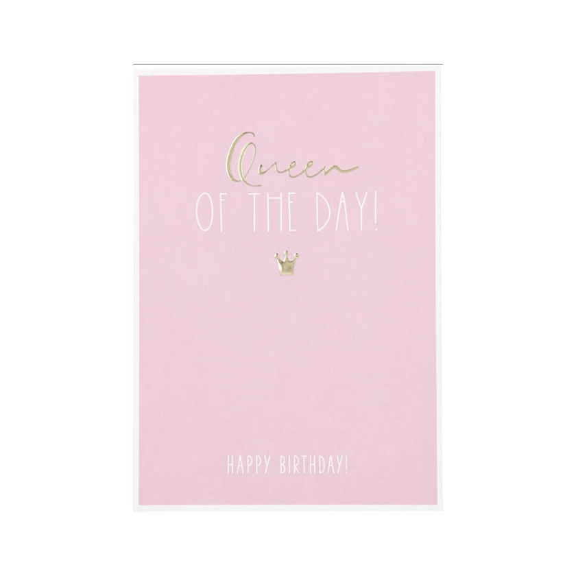 Geburtstagskarten Besonders schön Queen of the Day 