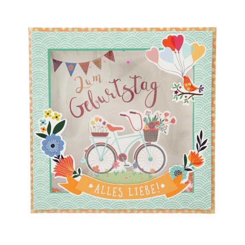 Geburtstagskarte Zum Geburtstag alles Liebe