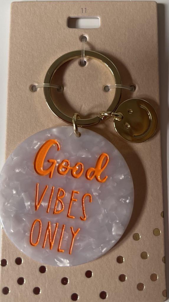 Schlüsselanhänger Good Vibes Only