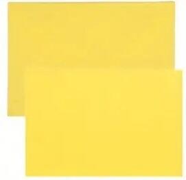 Karte mit Kuvert Gelb