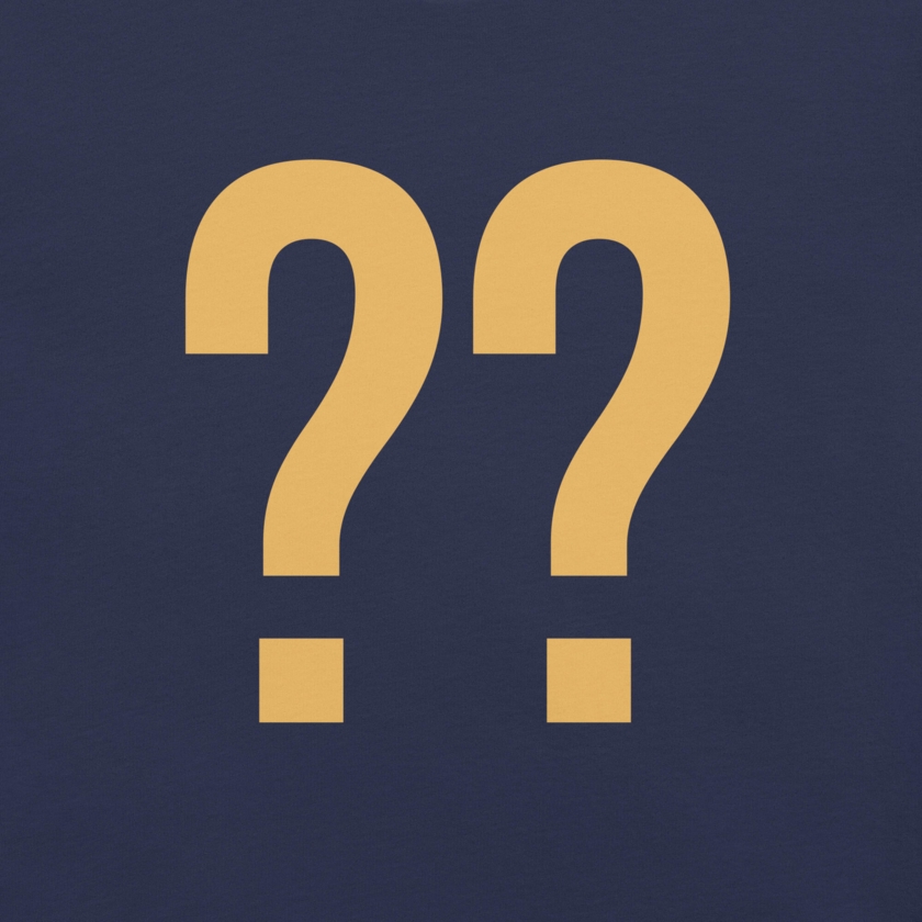 T-Shirt Blanc Numéro 50 Or