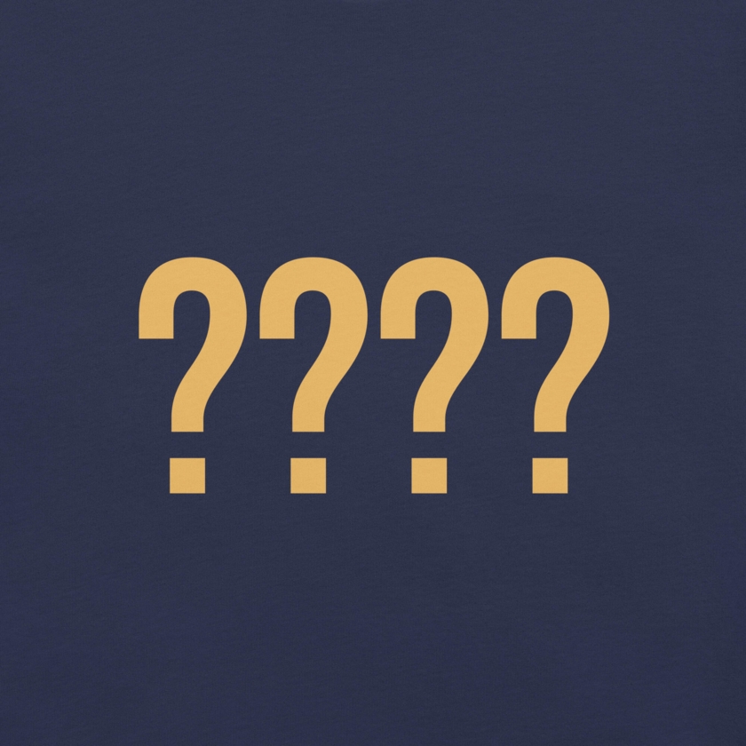 T-Shirt Blanc Numéro 50 Or