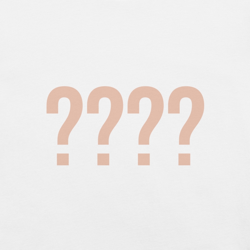 T-Shirt Blanc Numéro 50 Or