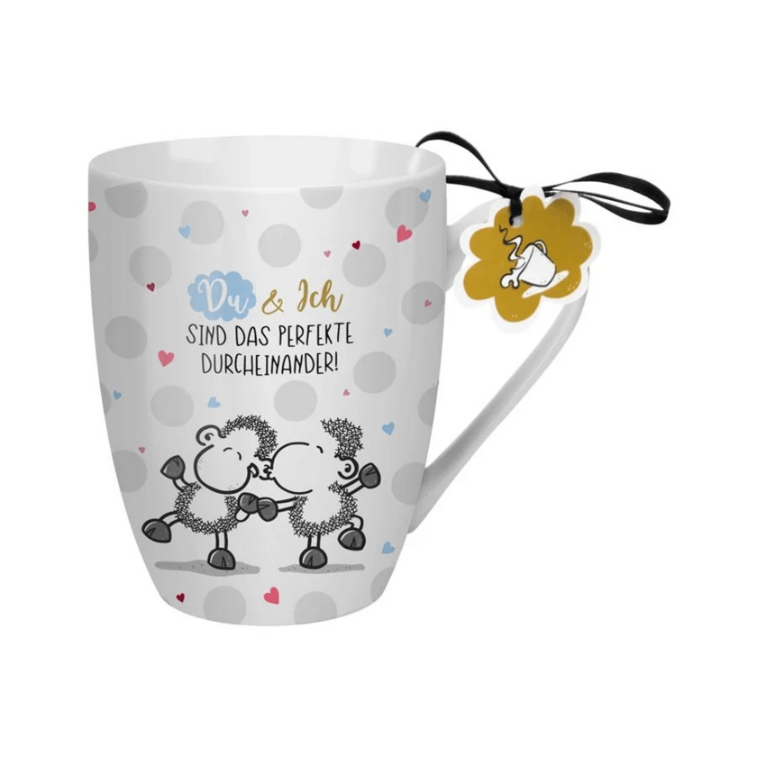 Tasse Du und ich sind das perfekte Durcheinander