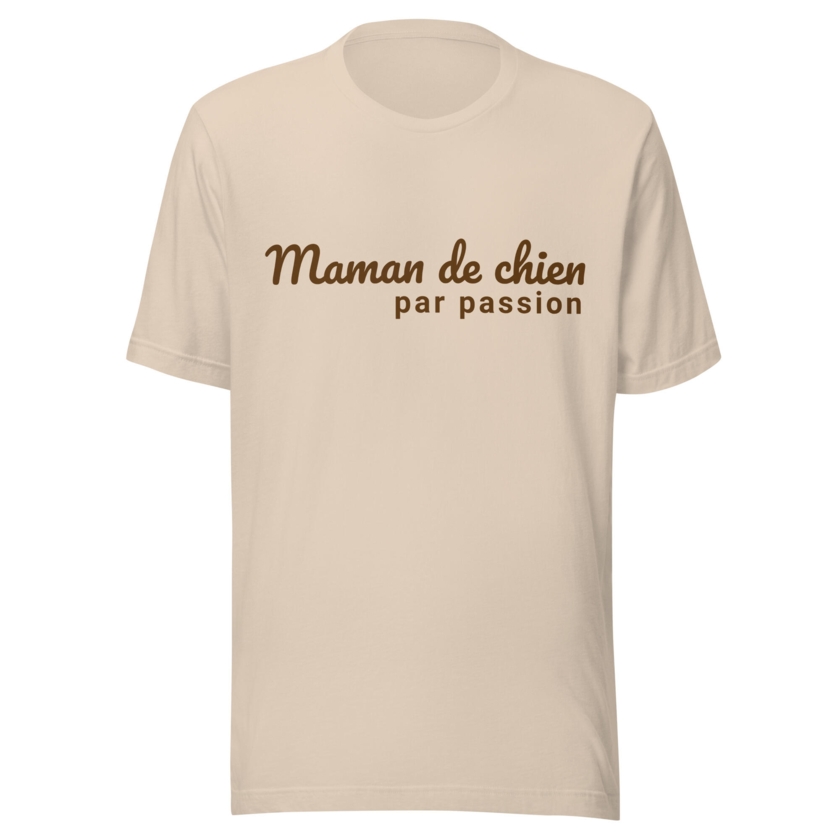 T-Shirt Maman de chien par passion