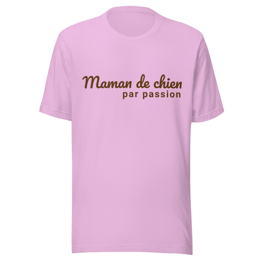 T-Shirt Maman de chien par passion