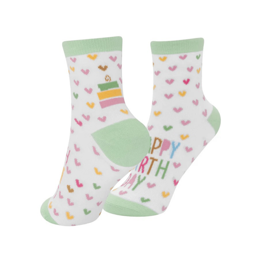 Chaussettes magiques Femme Happy Birthday