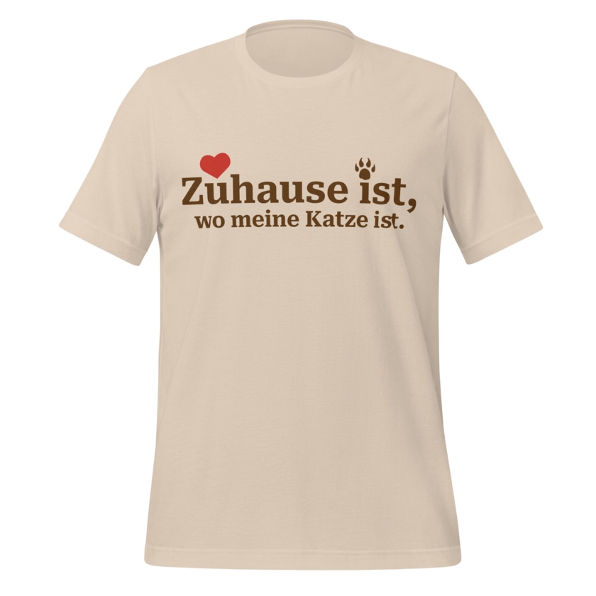 T-shirt chat - Chez moi, c’est mon chat