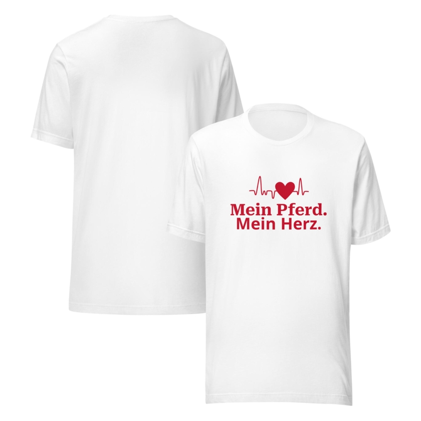 T-shirt Mon cheval. Mon cœur.