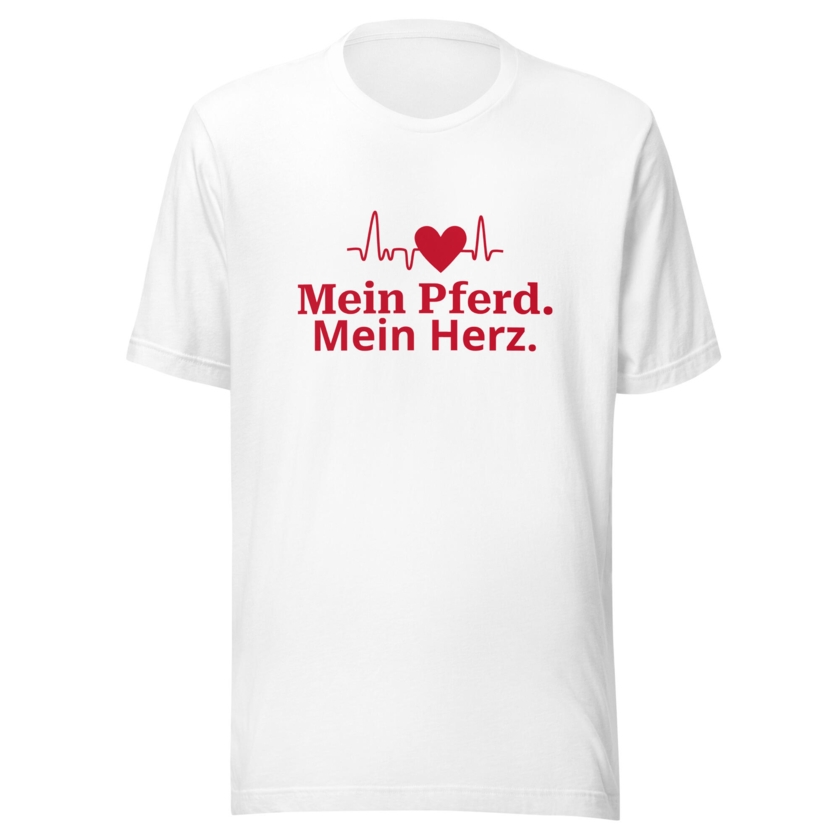 T-shirt Mon cheval. Mon cœur.