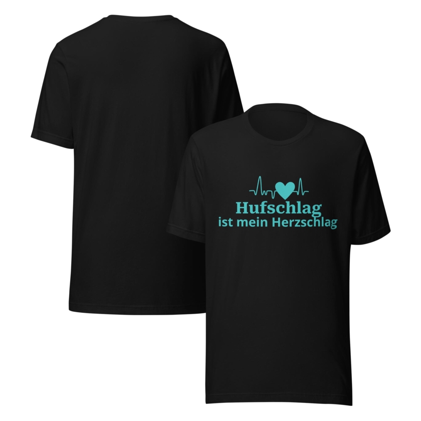 T-Shirt Hufschlag ist mein Herzschlag