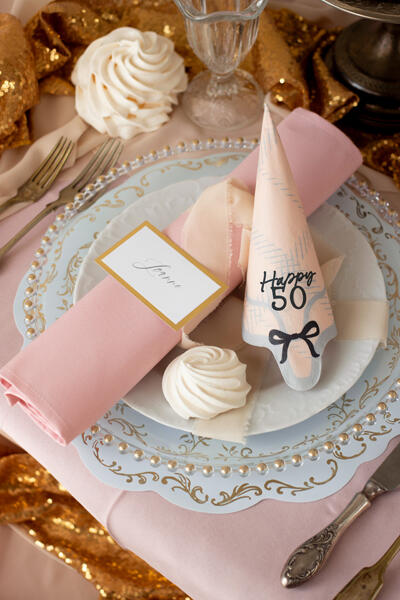 50 Jahre Servietten Happy 50