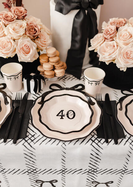 Assiettes en carton Hello 40