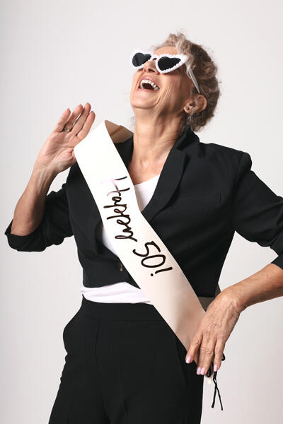 Écharpe « Happy 50 »