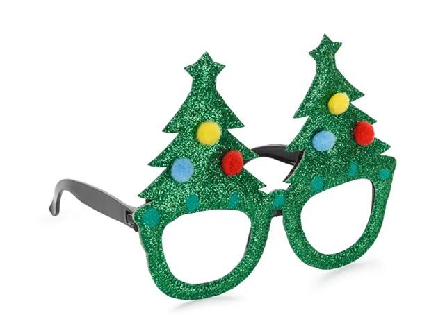 Weihnachtsbaum Brille