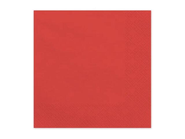 Dunkelrote Servietten 33x33cm