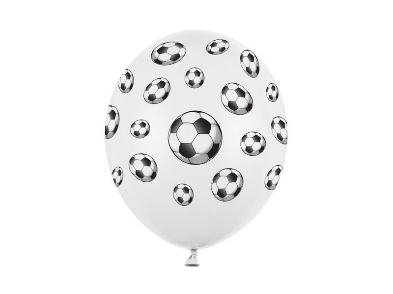 Ballons Fussball 30cm 6 Stück