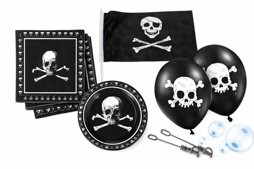 Ahoi Pirat Geburtstags-Deko-Set
