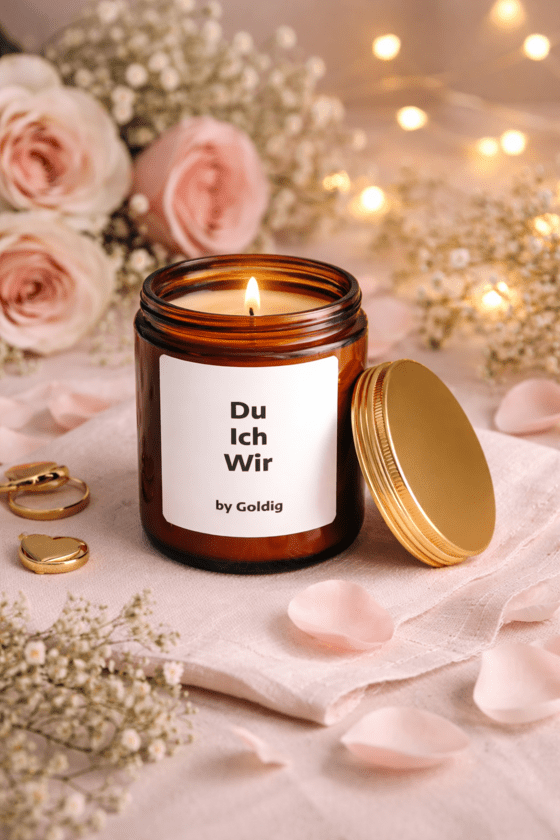 Duftkerze Du Ich Wir